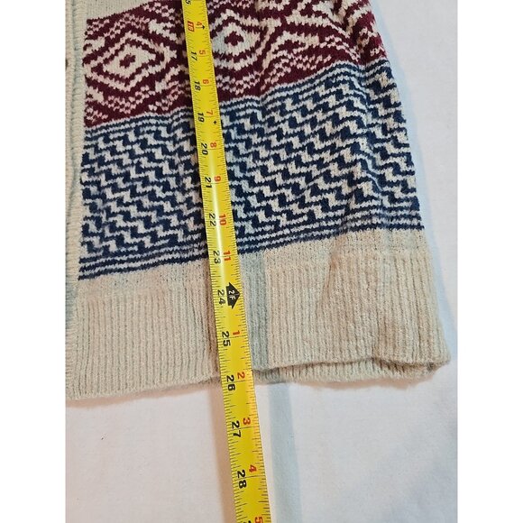 Pol Womens knit Sweater Vest Crew Neck Button Up front Sleeveless Stretch Size L - Picture 10 of 13